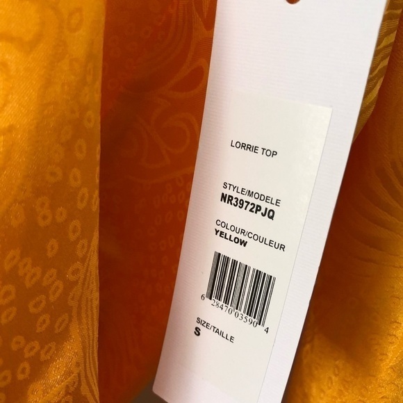 Ronny Kobo Gold Yellow Top S - Picture 8 of 12